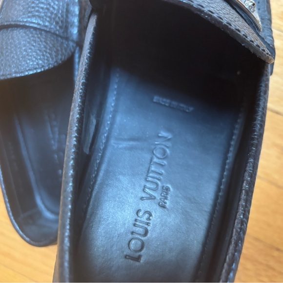 Black Louis Vuitton Racetrack Mocassin - Picture 5 of 6